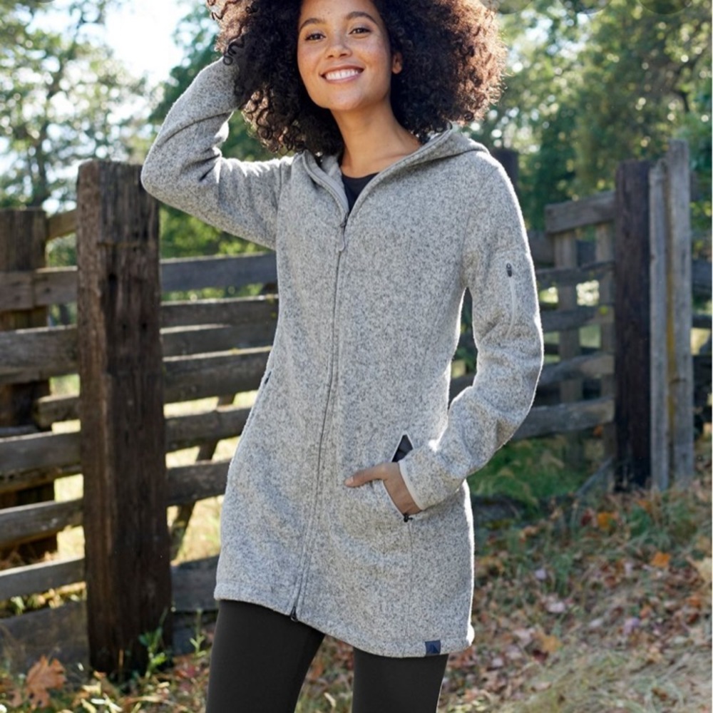 LL Bean sweater fleece jacket!